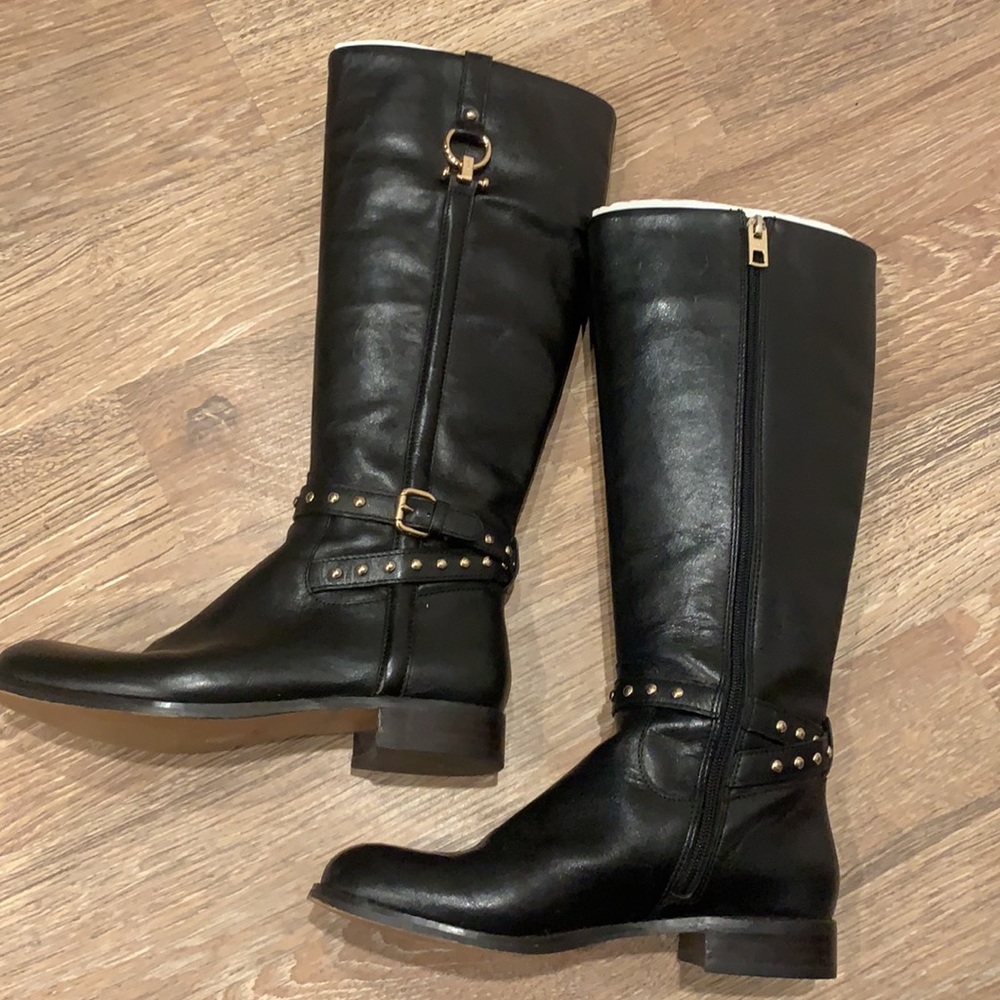 Coach Tall Riding Boots - Picture 2 of 6